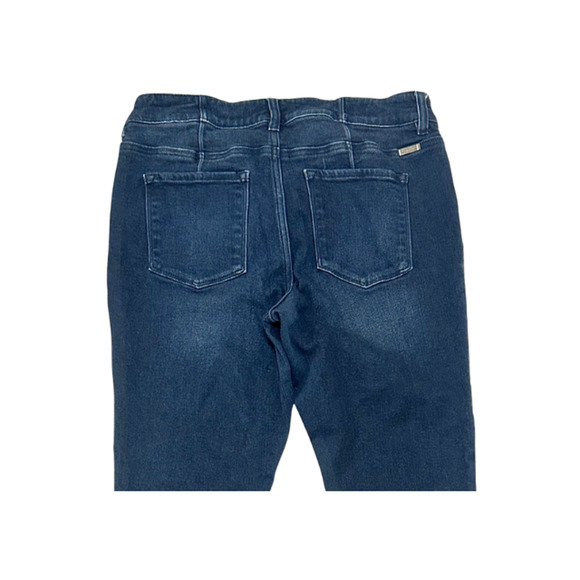 KanCan Skinny Jeans Mid-Rise Stretch Side Slit Denim Blue Women’s Size 14 - Picture 6 of 10